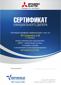 Сертификат лучшего официального дилера в мире